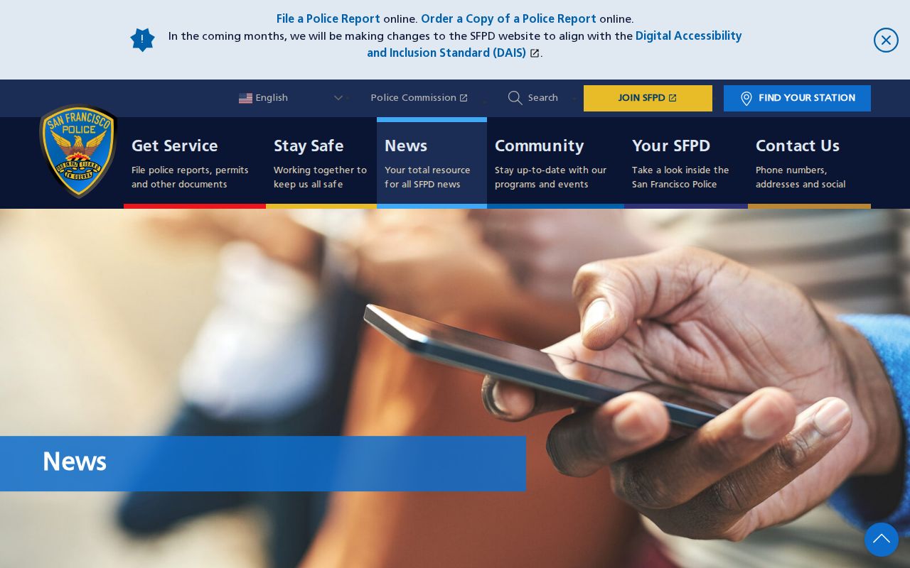 San Francisco County arrest news and police announcements